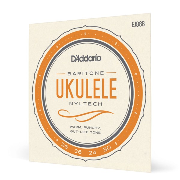 Encordoamento Para Ukulele Barítono DAddario Nyltech EJ88B