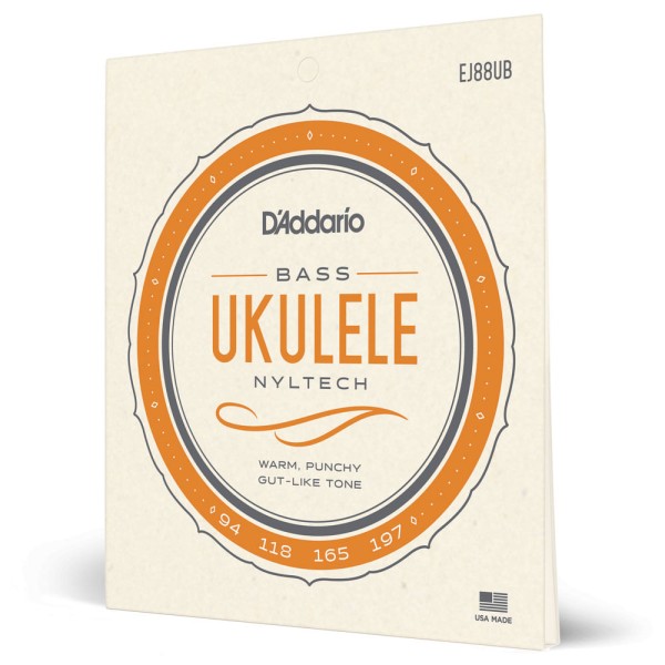 Encordoamento Para Ukulele Baixo DAddario Nyltech EJ88UB