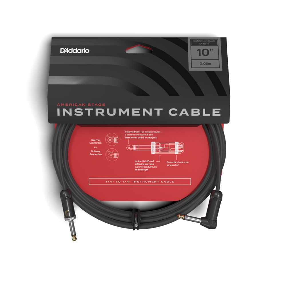 Encontraproduto.com.br - Cabo P- Instrumentos D Addario American Stage Pw-amsgra-10 [f035]