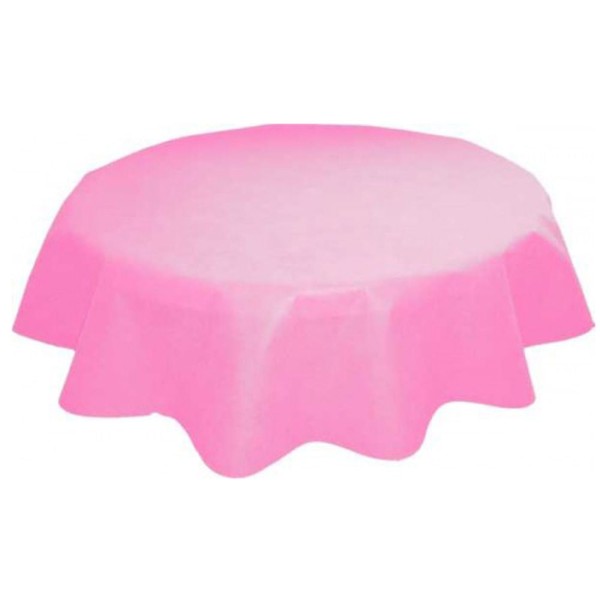Encontraproduto.com.br - Toalha Redonda TNT Rosa - 1,3m - Best Fest