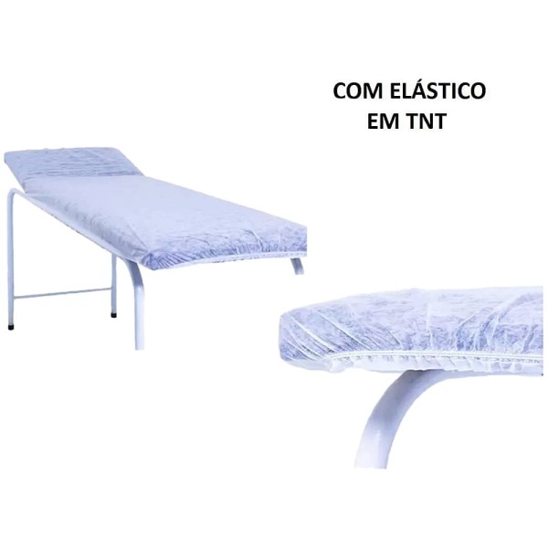 Encontraproduto.com.br - Lençol TNT Dejamaro Elástico Gramatura 15 Branco 200X90cm - unidade