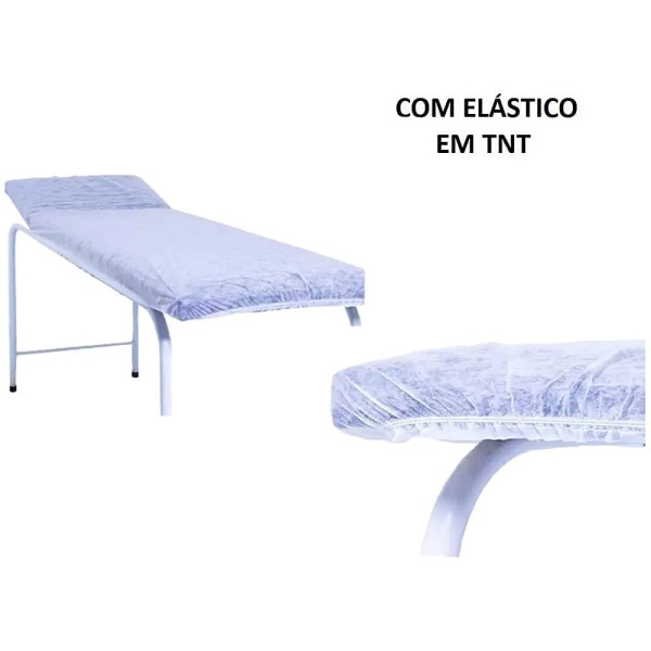 Encontraproduto.com.br - Lençol TNT Dejamaro Elástico Gramatura 15 Branco 200X90cm - unidade