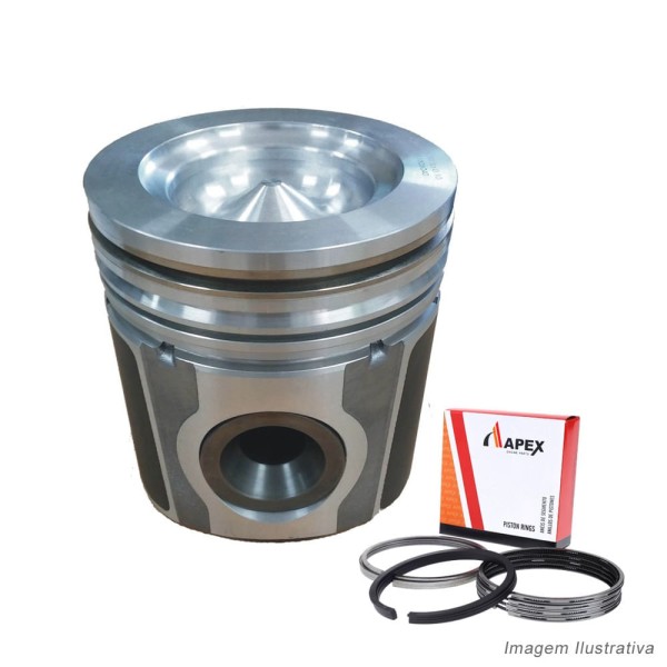 Encontraproduto.com.br - PISTAO COM ANEL - IVECO STRALIS EURO3 FTP CURSOR13/135MM - APEX