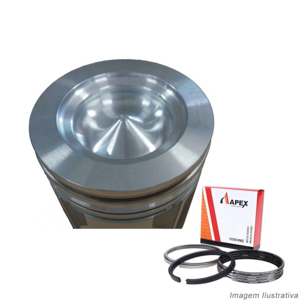 Encontraproduto.com.br - PISTAO COM ANEL - IVECO STRALIS EURO3 FTP CURSOR13/135MM - APEX