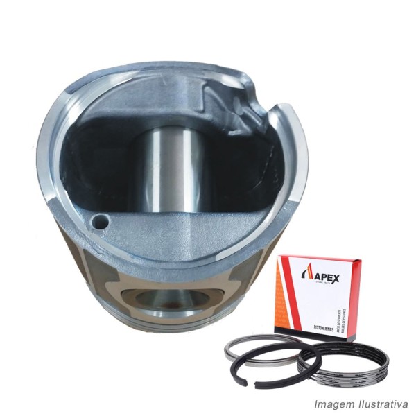 Encontraproduto.com.br - PISTAO COM ANEL - IVECO STRALIS EURO3 FTP CURSOR13/135MM - APEX