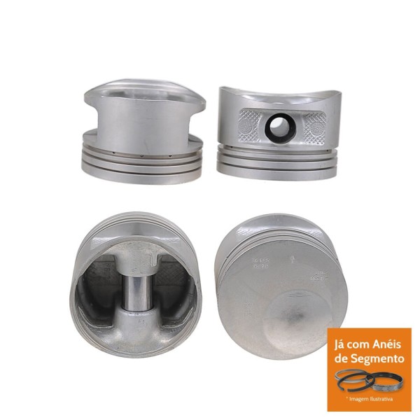 Encontraproduto.com.br - PISTAO COM ANEL - GM KADETT MONZA 1.8 8V ALCOOL APOS 1987 - MAHLE