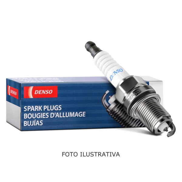 Encontraproduto.com.br - VELA DE IGNICAO - FORD/VW AP600/800/2000 ALCOOL/GM BLAZER 2.4L APOS 2001/CORSA 1.4L/1.8L 8V APOS 200 - DENSO