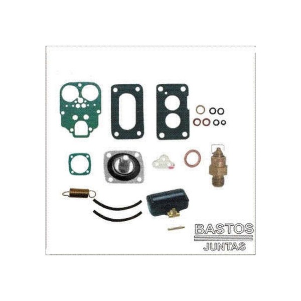 Encontraproduto.com.br - KIT DO CARBURADOR - COMP WEBER 450 M PROG AG BOIA VW PASSAT GOL FORD CORCEL II 1.6 GAS AG 465020 BOI - BASTOS