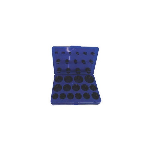 Encontraproduto.com.br - KIT DE BORRACHAS MOTOR - KIT ORING ANEIS MEDIDAS DIVERSAS  366 PCS | CAIXA AZUL - BASTOS