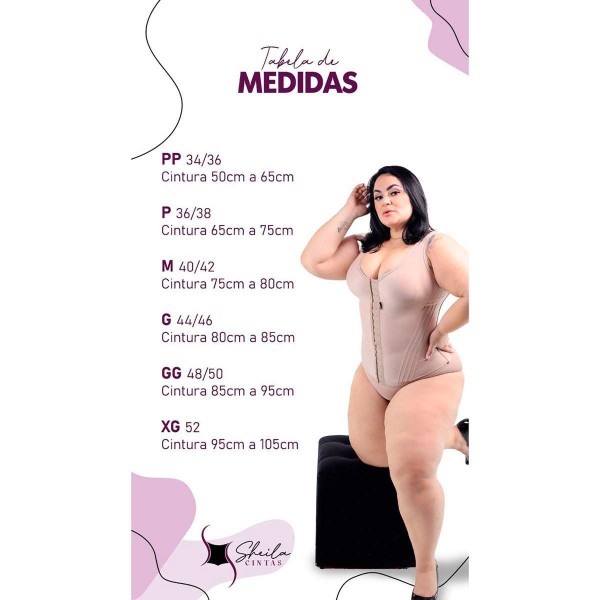 Encontraproduto.com.br - Cinta Com Bojo M Sheila Cintas Preto (MP)