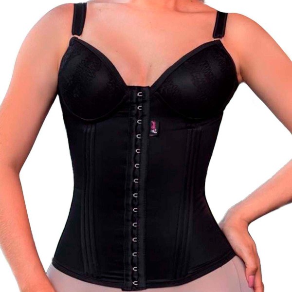 Encontraproduto.com.br - Cinta Com Bojo GG Sheila Cintas Preto (MP)