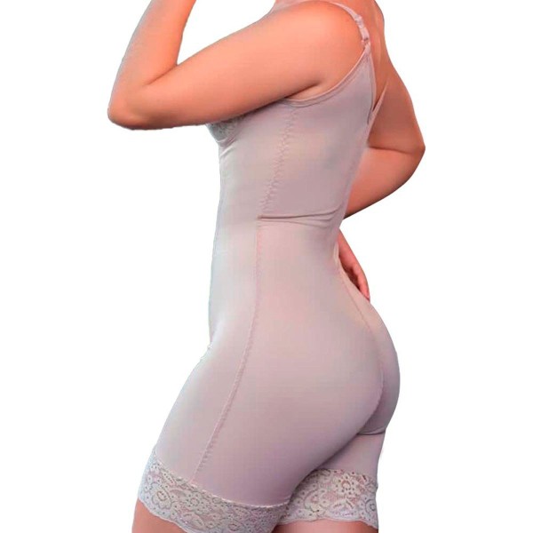 Encontraproduto.com.br - Macaquinha Modeladora P Sheila Cintas Bege (MP)