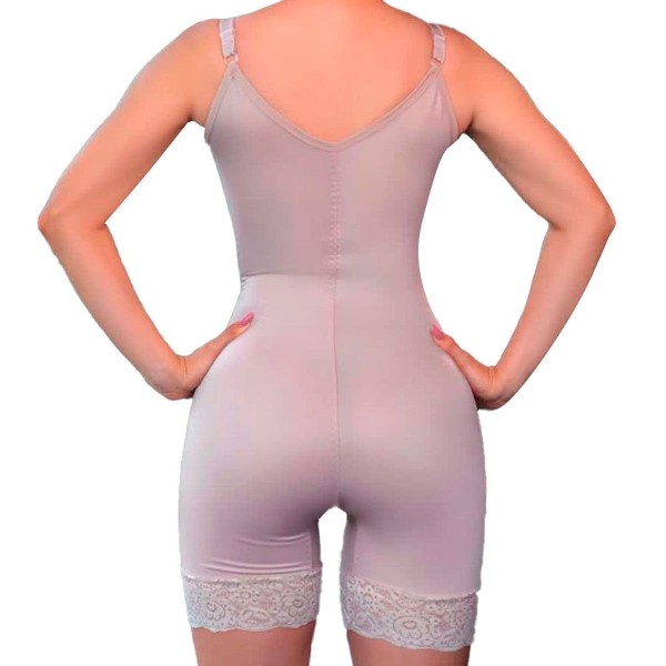 Encontraproduto.com.br - Macaquinha Modeladora P Sheila Cintas Bege (MP)