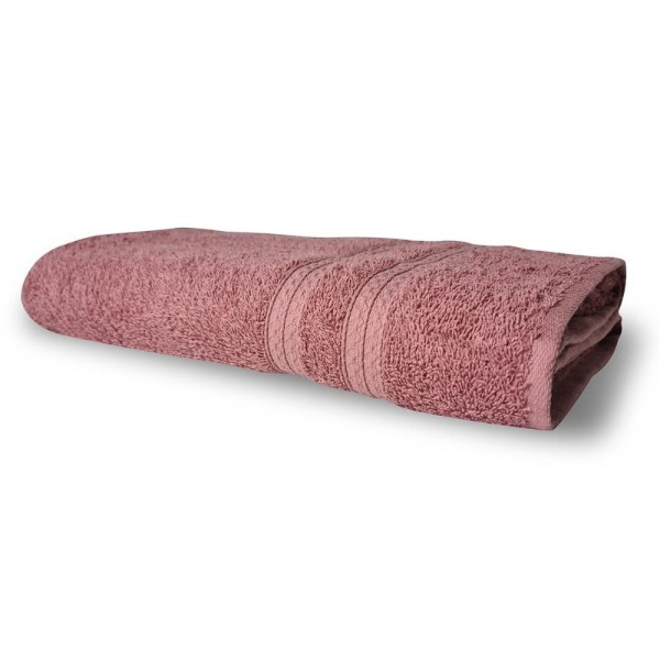 Encontraproduto.com.br - Kit Com 6 Toalhas Banho 430g/m² Grande Grossa 80x150cm Lisboa Rosê
