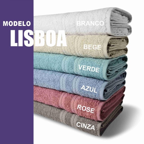 Encontraproduto.com.br - 7 Toalhas Grande E Grossa 3 Branco 2 Bege 2 Cinza