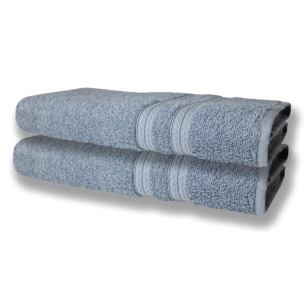 Encontraproduto.com.br - 8 Toalhas Grande Super Felpudas e Grossa 80x150 Azul