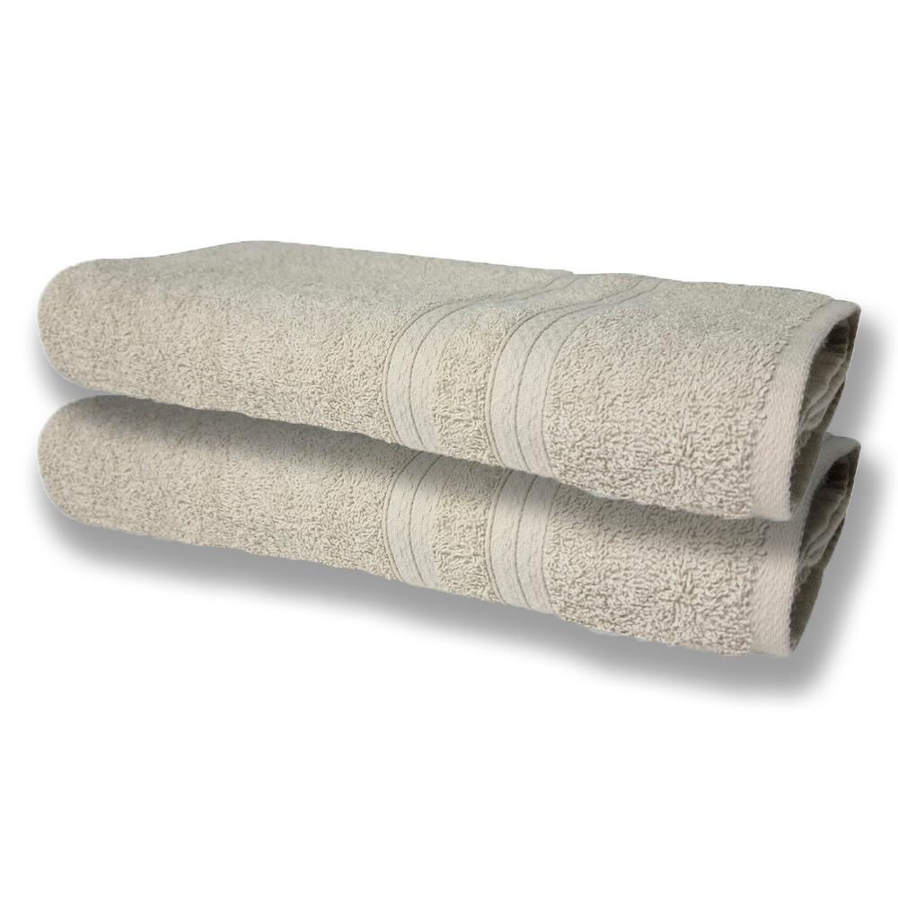 Encontraproduto.com.br - 10 Toalhas Grande 2 Branco 2 Bege 2 Verde 2 Rosê 2 Cinza