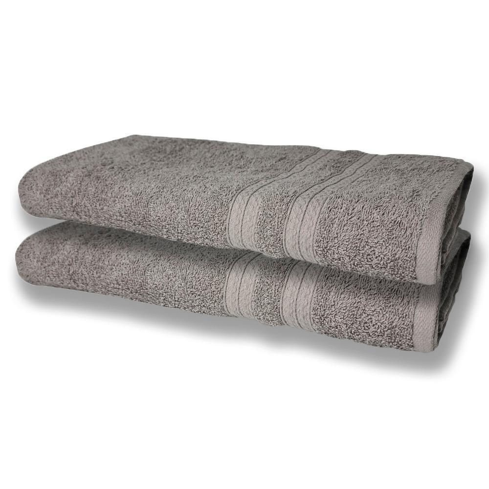 Encontraproduto.com.br - 10 Toalhas Grande 2 Verde 2 Rosê 2 Cinza 2 Azul 2 Branco