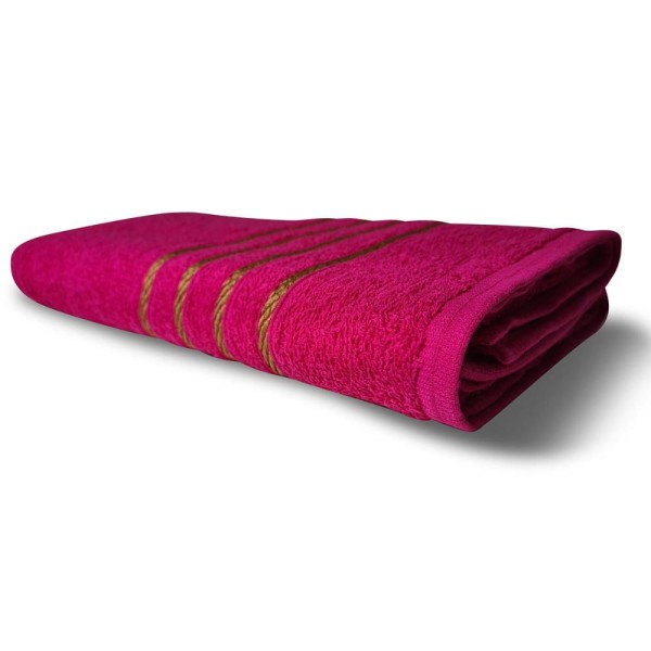 Encontraproduto.com.br - Kit 4 Toalhas 2 Banho 2 Rosto Montreal 100% Algodão Rosa