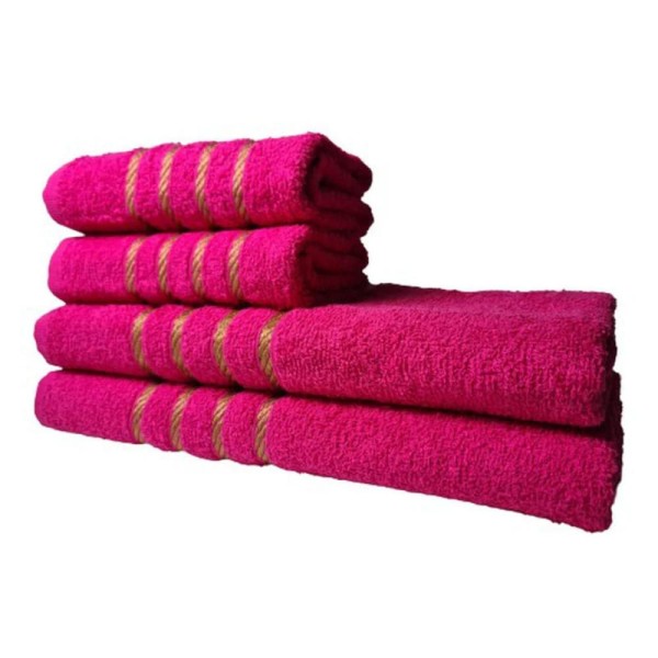 Encontraproduto.com.br - 2 Jogos De 4 Toalhas 4 Banho 4 Rosto Montreal 100% Algod?o Rs+br