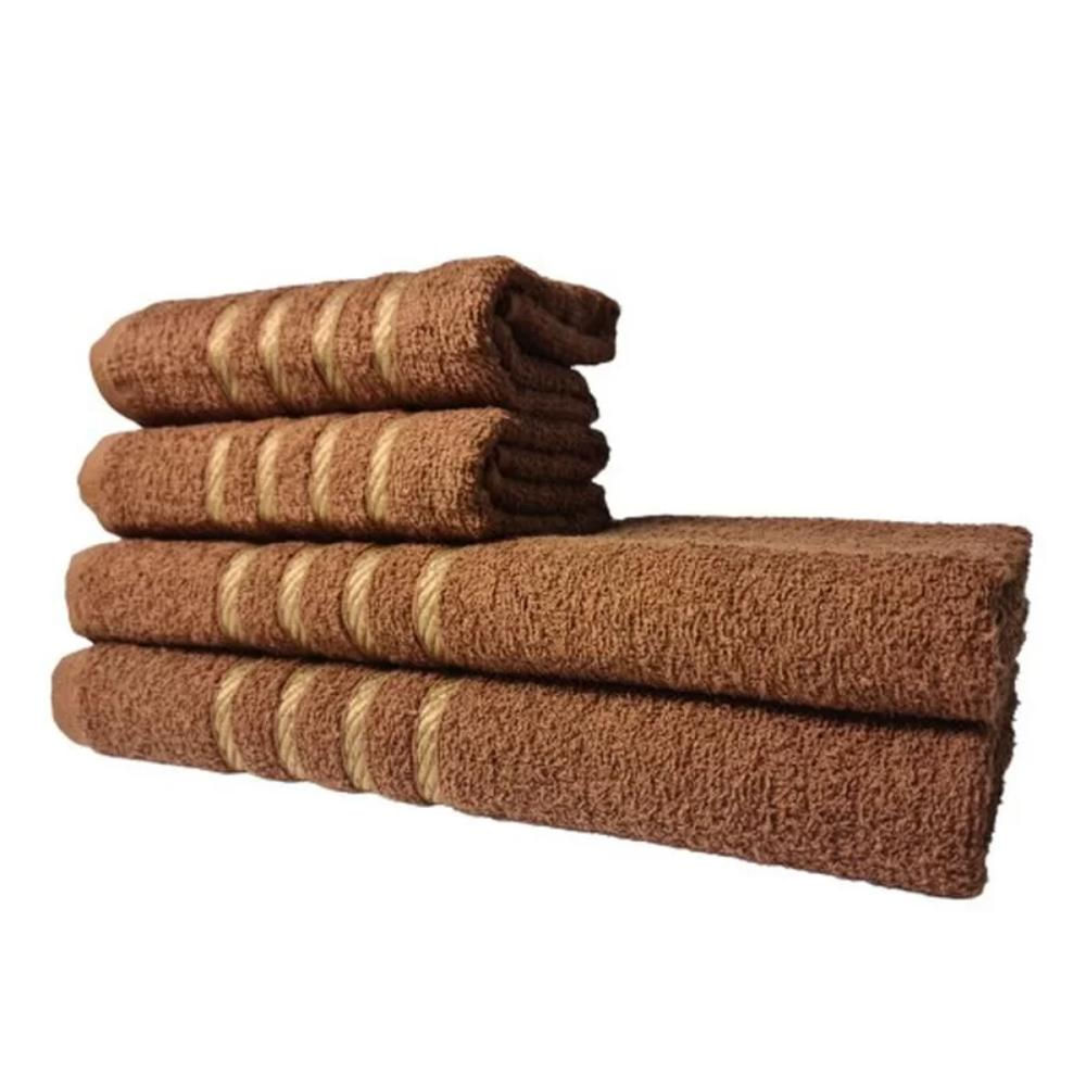 Encontraproduto.com.br - 2 Jogos De 4 Toalhas 4 Banho 4 Rosto Montreal 100% Algod?o Mr+az
