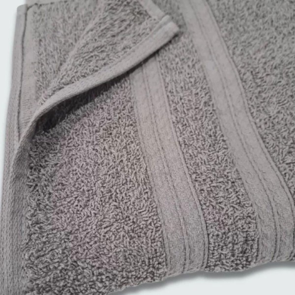 Encontraproduto.com.br - Jogo De Toalha 6 Pçs Gigante Felpuda Itália Soft 100% Algodão Cinza