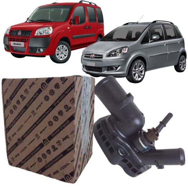 Encontraproduto.com.br - Válvula Termostática Fiat Motor 1.6 1.8 16v E-Torq Original