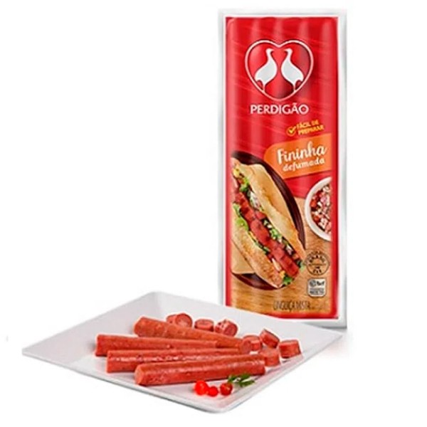 Linguiça Mista Fininha Perdigão Defumada a Granel