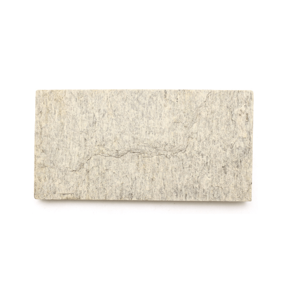 Encontraproduto.com.br - Pedra Madeira 23x11,5cm branco São Jorge (amarrado com  0,50m²)