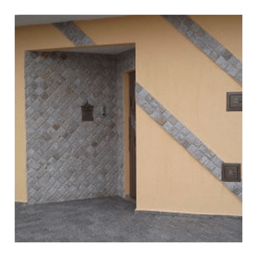Encontraproduto.com.br - Pedra Madeira 23x11,5cm branco São Jorge (amarrado com  0,50m²)
