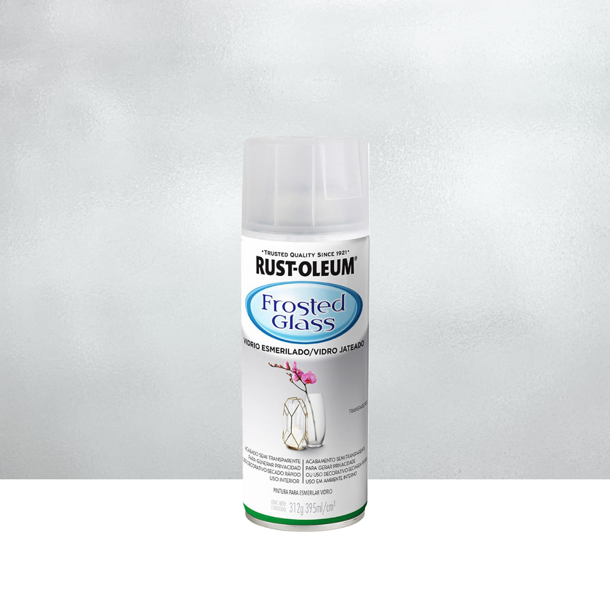 Encontraproduto.com.br - Tinta Spray Specialty Esmerilado Transparente 312g Viapol