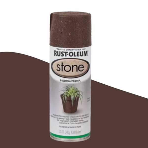 Encontraproduto.com.br - Tinta Spray Stone Pedra Preto 340g Viapol