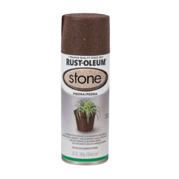 Encontraproduto.com.br - Tinta Spray Stone Pedra Preto 340g Viapol