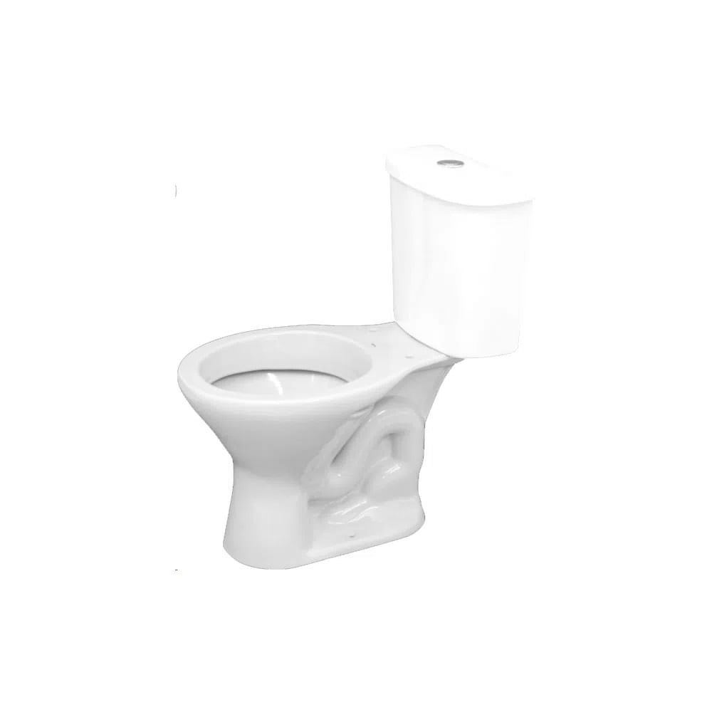 Encontraproduto.com.br - Vaso Sanitário com Caixa Acoplada Diva Branco Onix Louças