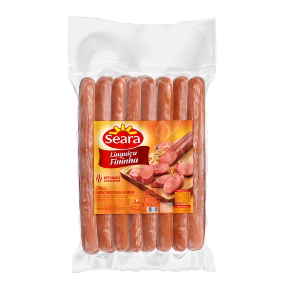Encontraproduto.com.br - Linguiça Fina Seara Defumada Vácuo