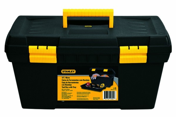 Encontraproduto.com.br - Caixa de Ferramentas Stanley Plástica com Bandeja 19