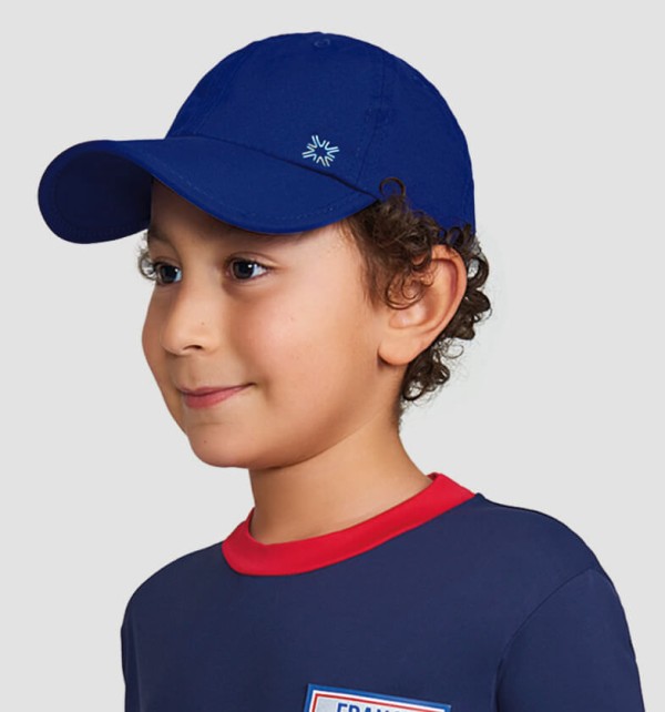 Encontraproduto.com.br - Boné com Proteção Solar UV.LINE - Teens Colors - Marinho