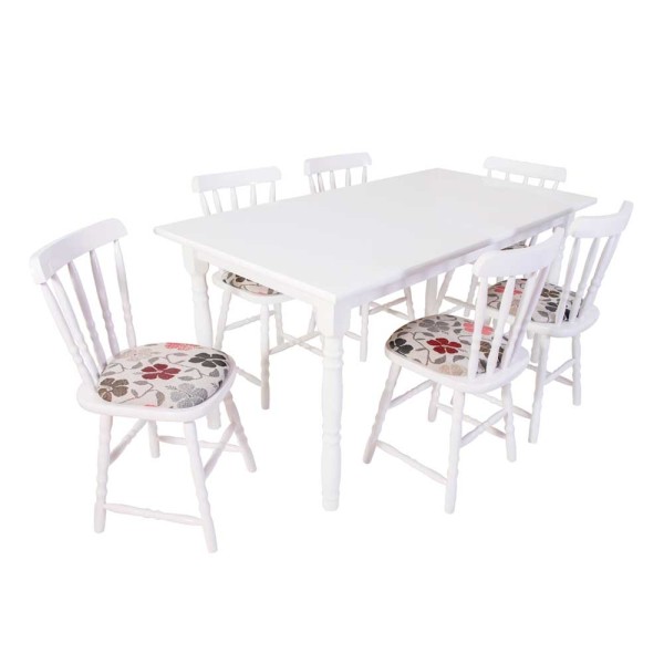 Encontraproduto.com.br - Mesa Retangular Carla 1,59m -