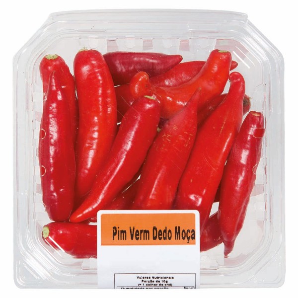 Pimenta Vermelha Dedo-de-moça 100g