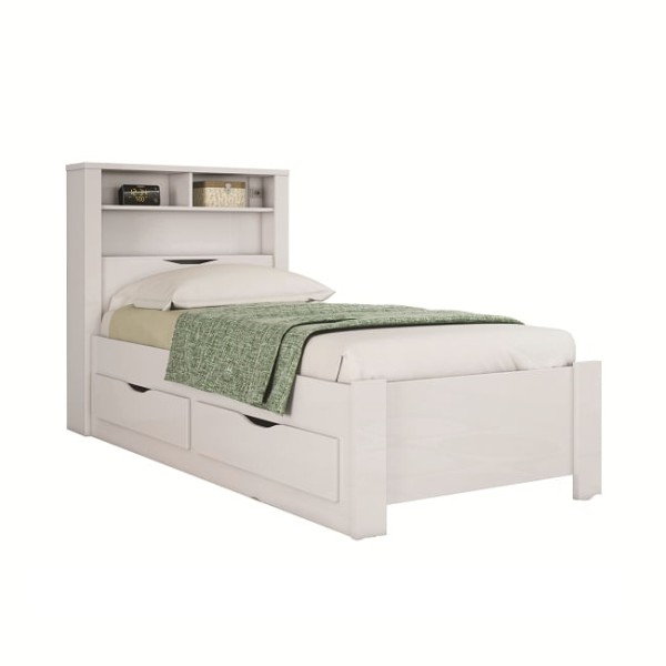 Encontraproduto.com.br - Cama Solteiro Açucena 88cm Com Gavetas -