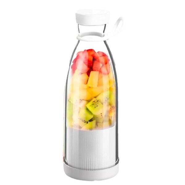 Garrafa Liquidificador Casita Recarregável Branco (MP)
