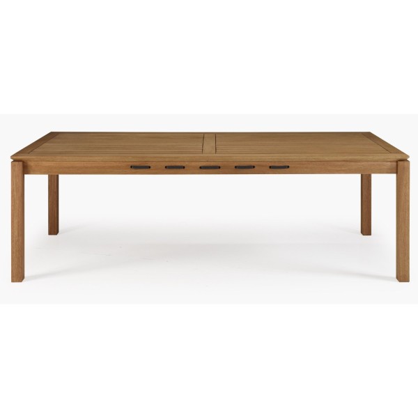 Encontraproduto.com.br - Mesa de Jantar 220x93cm Traço Linha Traço Stain Jatobá