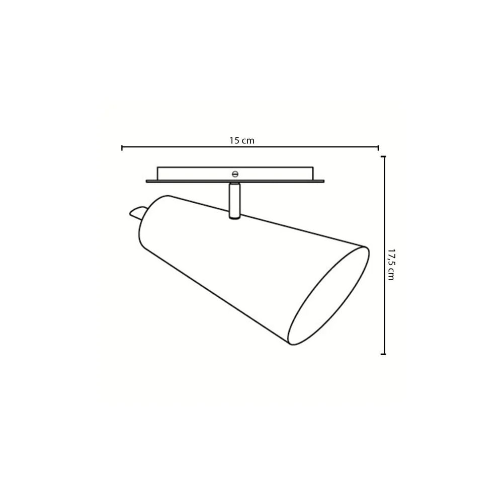 Encontraproduto.com.br - Spot Spt Pt 01 1 Lâmpada -