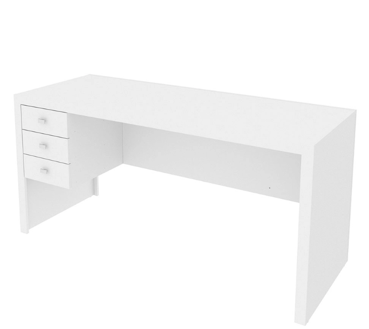 Encontraproduto.com.br - Mesa Para Computador Me4113 3 Com Gavetas -