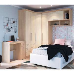 Quarto Modulado Solteiro Infinity 5 Peças -