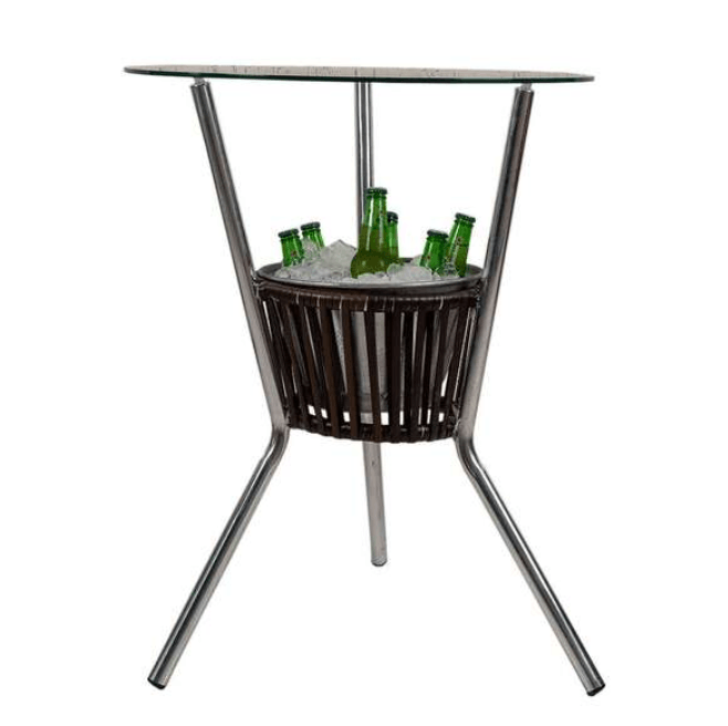 Encontraproduto.com.br - Conjunto De Mesa Com 2 Cadeiras Para Varanda Cjmb4101532 -