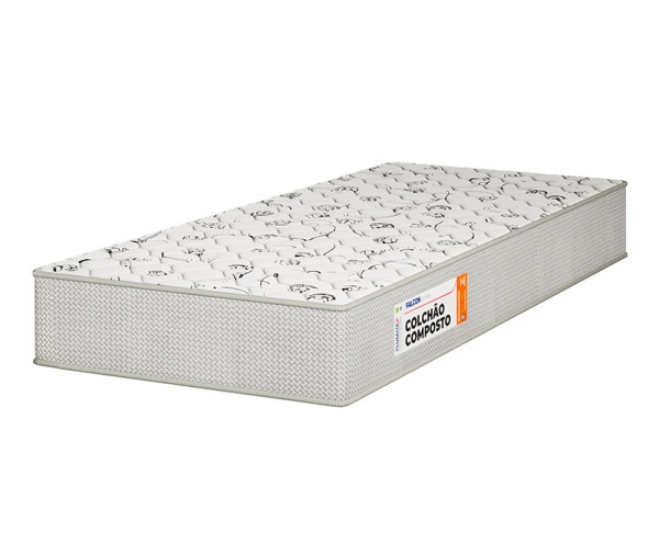 Encontraproduto.com.br - Colchão Solteiro Kwait Espuma D26 (88x1,88x18cm) -