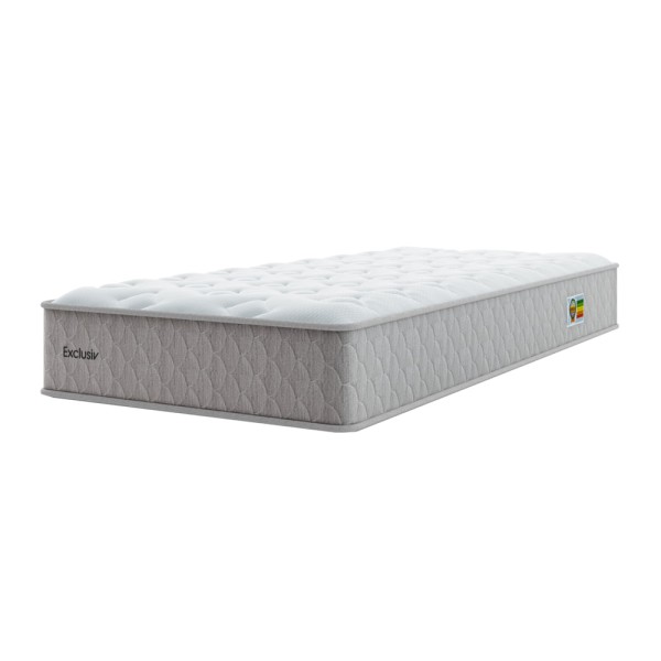 Encontraproduto.com.br - Colchão Solteiro Exclusiv Mola Ensacada Rolled (88x1,88x25cm) -