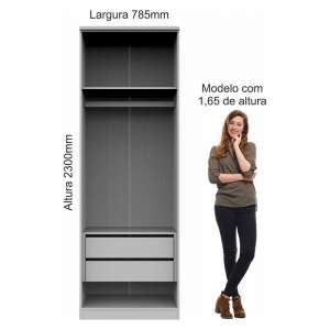 Encontraproduto.com.br - Módulo Elegance Com 2 Portas E 2 Gavetas -