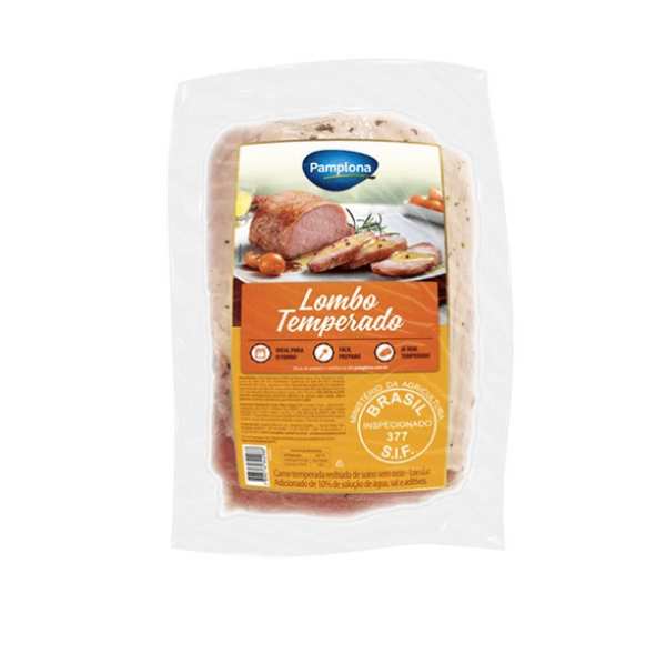 Encontraproduto.com.br - Lombo Suíno Temperado Resfriado Prieto Aprox. 1,4kg